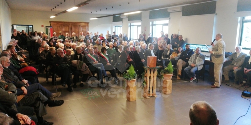 GIVOLETTO - In sala consiliare la commemorazione di Angelo Agazzani - FOTO