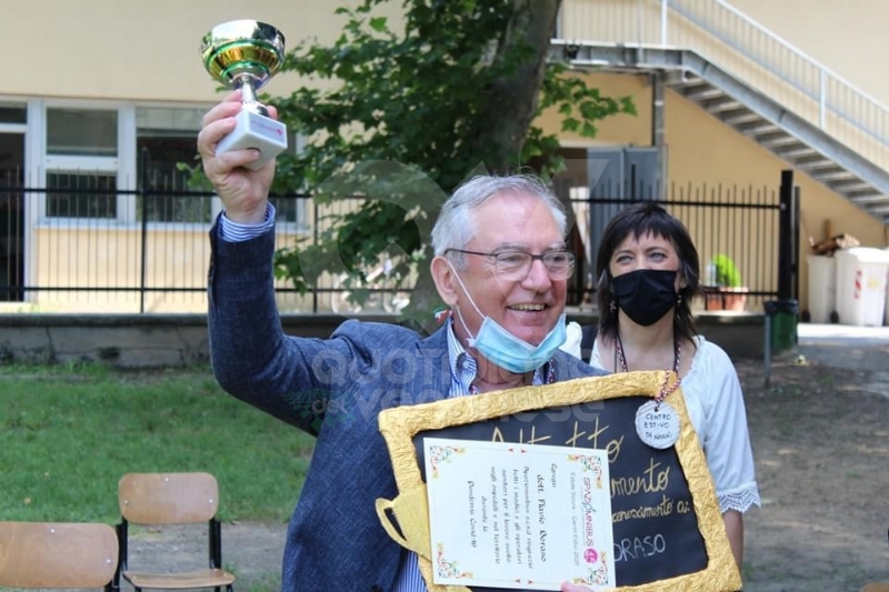 COLLEGNO-GRUGLIASCO - I bambini dei centri estivi hanno ringraziato i medici dell'Asl To3 - FOTO