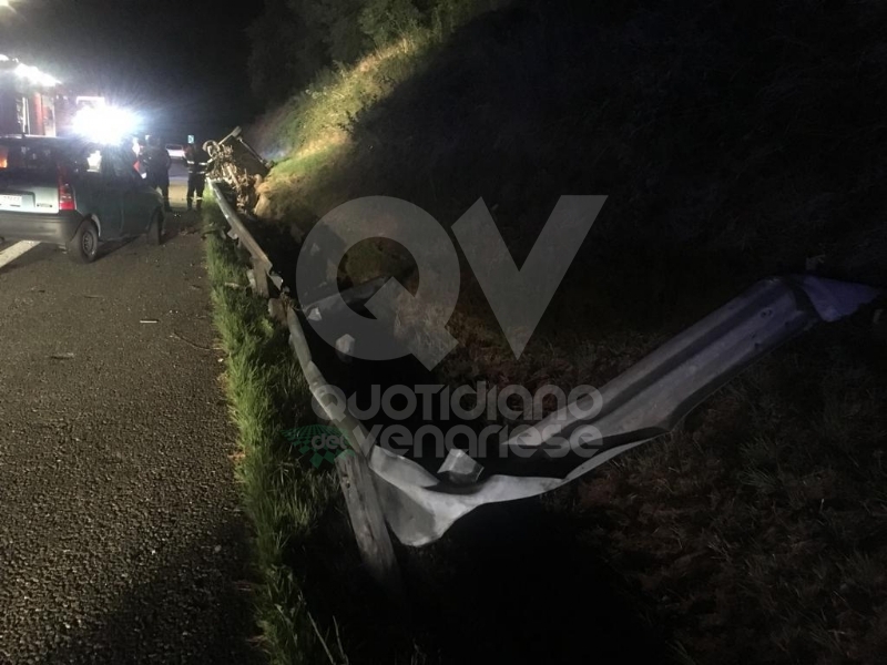 GRUGLIASCO - 66enne gravemente ferita nell'incidente sulla Torino-Aosta - FOTO