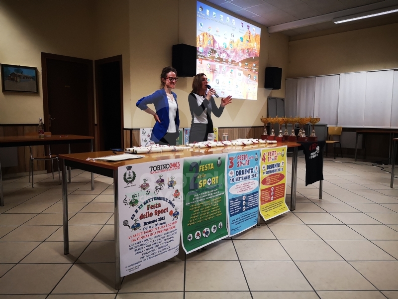 DRUENTO - «Festa dello Sport»: un premio per le associazioni sportive del territorio