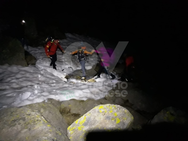 VENARIA - Escursionista venariese di 23 anni bloccata in alta quota: salvata dal Soccorso Alpino