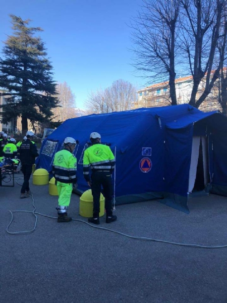 CORONAVIRUS - All'ospedale di Rivoli e al Polo Sanitario di Venaria arriva la tenda pre-triage