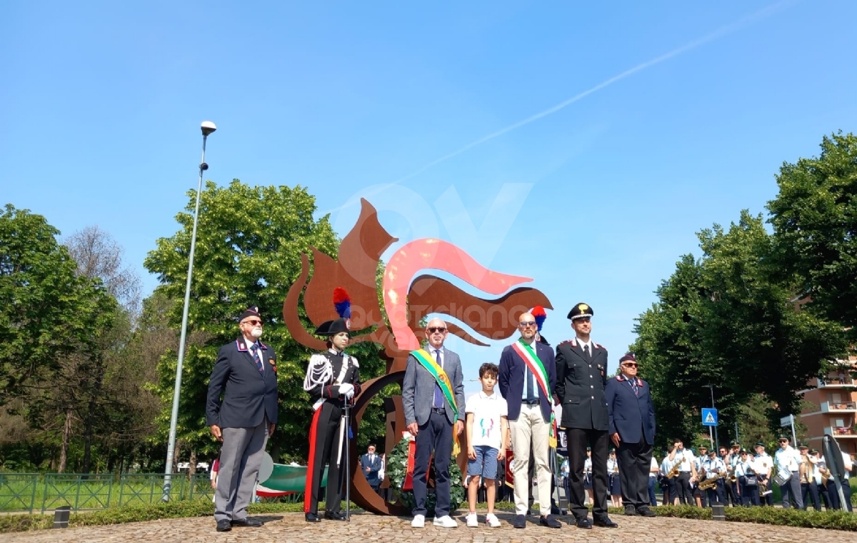 VENARIA - Celebrato il 2 Giugno, Festa della Repubblica - FOTO