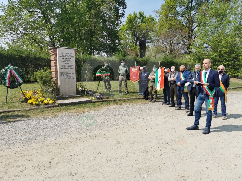 VENARIA - La Città celebra il 25 aprile, Festa di Liberazione - FOTO