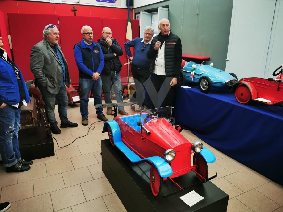 VENARIA - La mostra «Auto a pedali» di Antonio Iorio: un bellissimo tuffo nel passato - FOTO