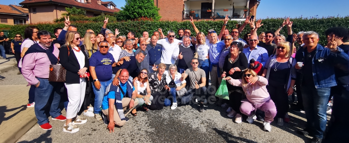 PIANEZZA - Castello: «Ero certo di vincere. La dedico ai pianezzesi» - FOTO E VIDEO