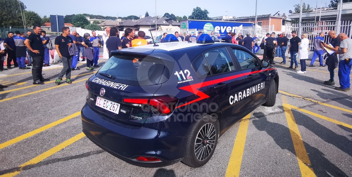 VENARIA - Incendio alla Marelli: evacuato tutto lo stabilimento di via Cavallo - FOTO