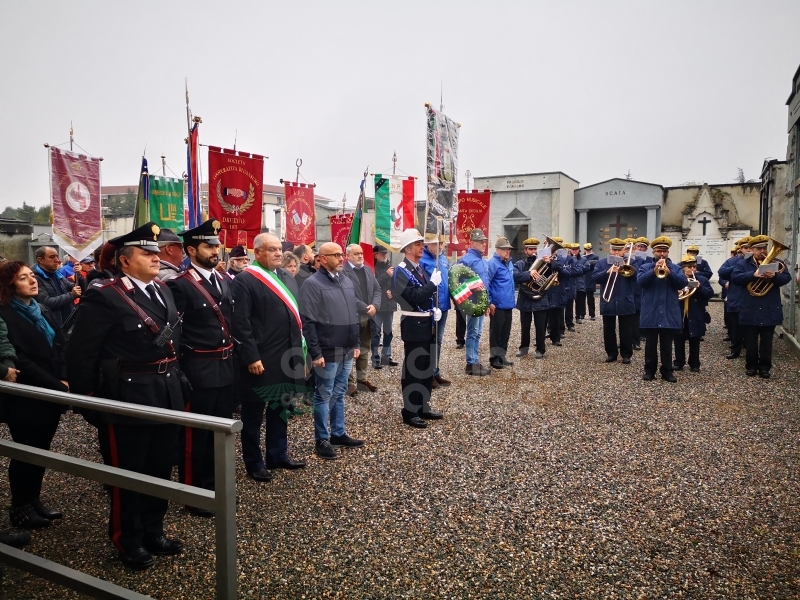 VENARIA-DRUENTO - Celebrata la Giornata dell’Unità Nazionale e delle Forze Armate - FOTO