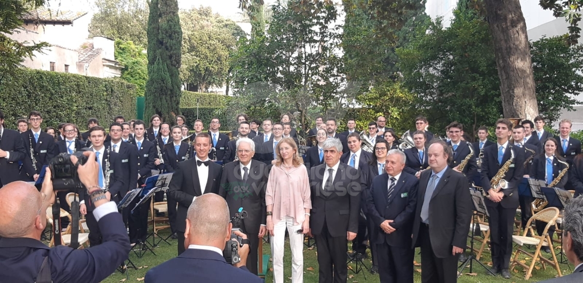 VENARIA - I quattro giovani musici che hanno suonato davanti al Presidente Mattarella - FOTO