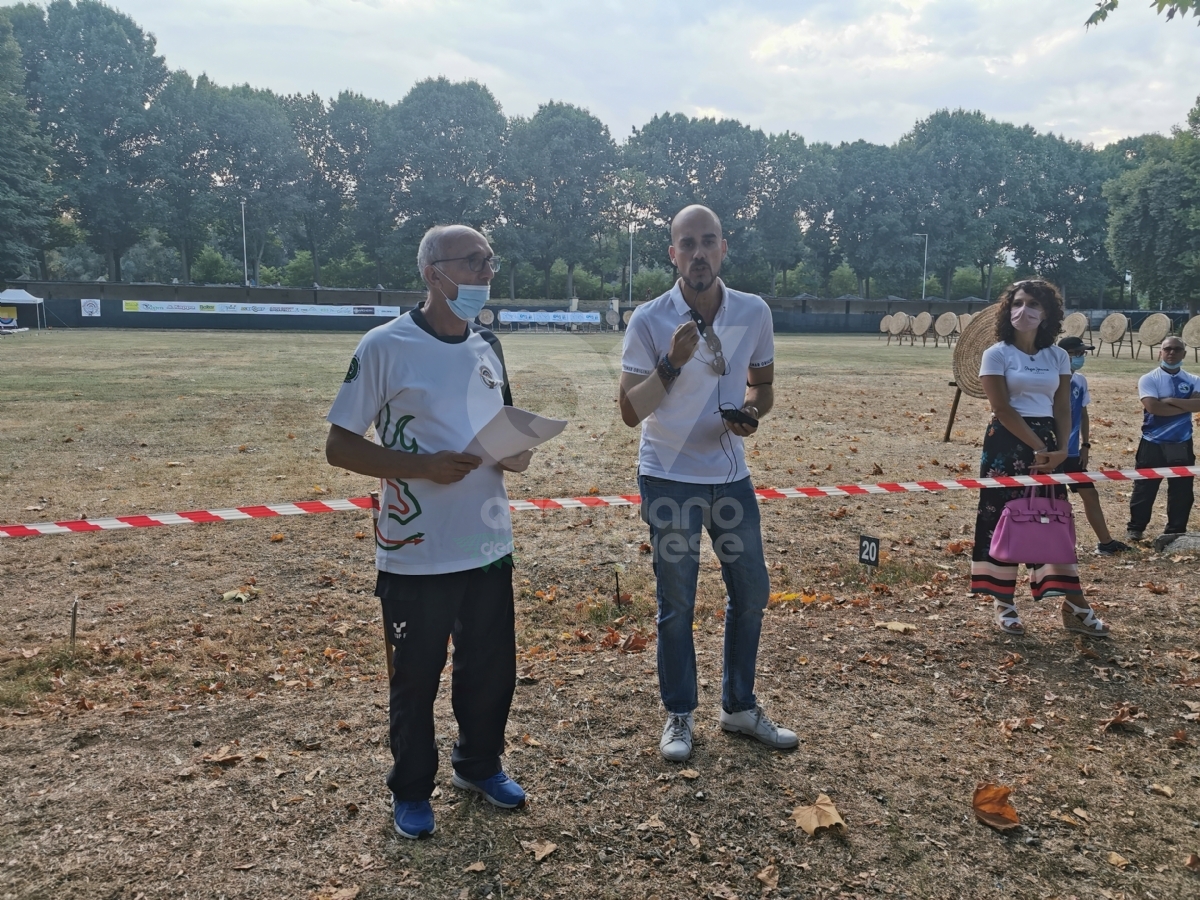VENARIA - I big del tiro con l'arco nella Reale grazie al Sentiero Selvaggio: Mauro Nespoli da record - FOTO