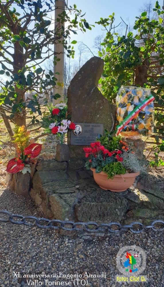 VALLO - 40 anni senza Eugenio Airaudi, primo volontario morto mentre spegneva un incendio boschivo - FOTO