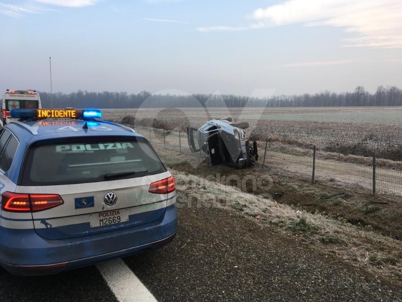 PIANEZZA - 23enne ferita dopo un pauroso incidente in autostrada