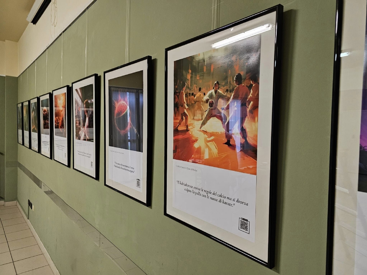 CASELLE - Successo per la «prima» della mostra «/Imagine – Creare immagini dalle Parole»: scuole protagoniste - FOTO