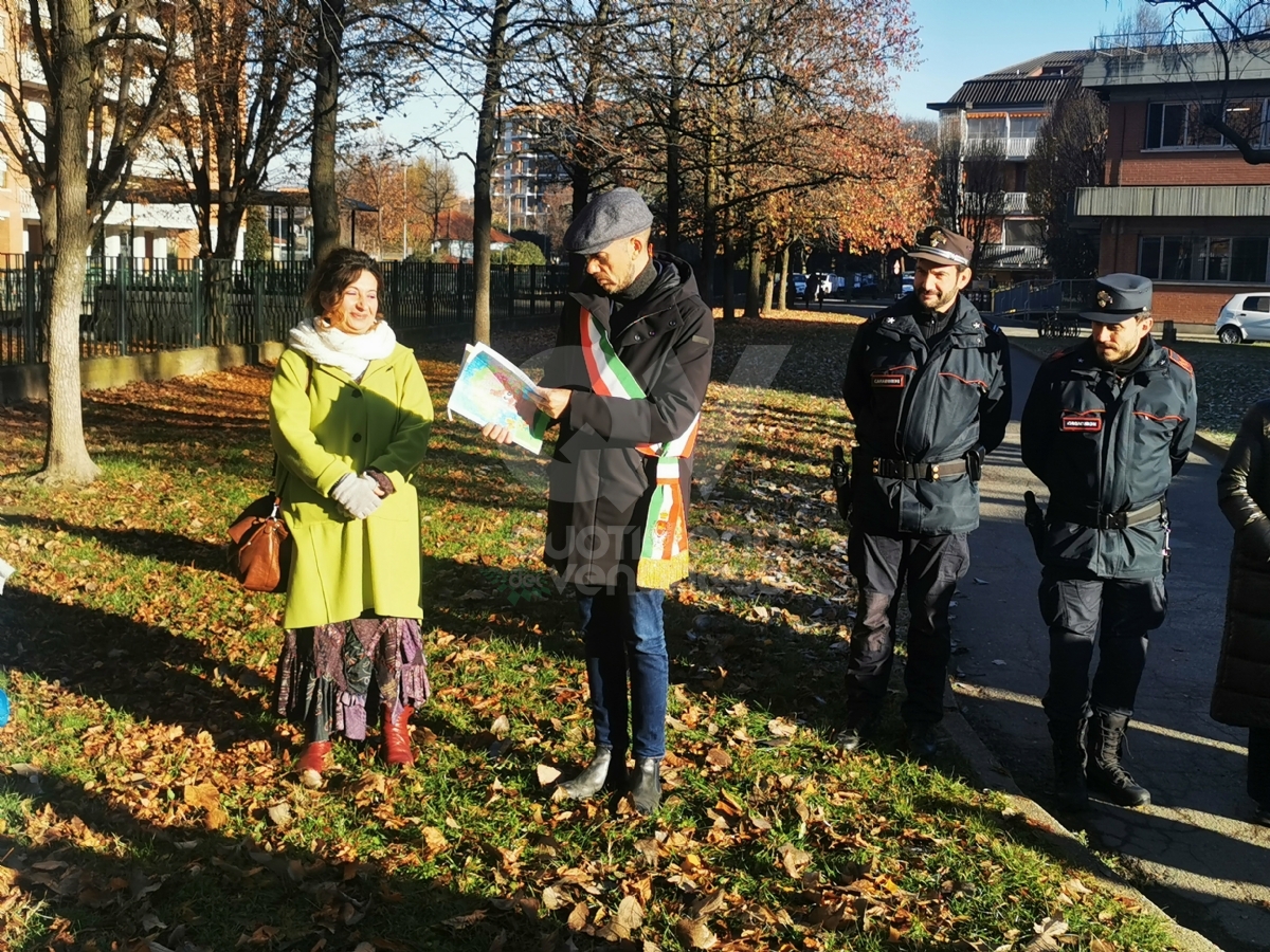 VENARIA - «Festa della Nascita»: cinque nuovi alberi nelle scuole Rigola e Boccaccio - FOTO