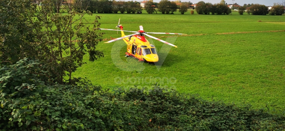 LEINI-CASELLE - INCIDENTE SULLA 460: Scontro tra due mezzi: netturbino ferito - FOTO