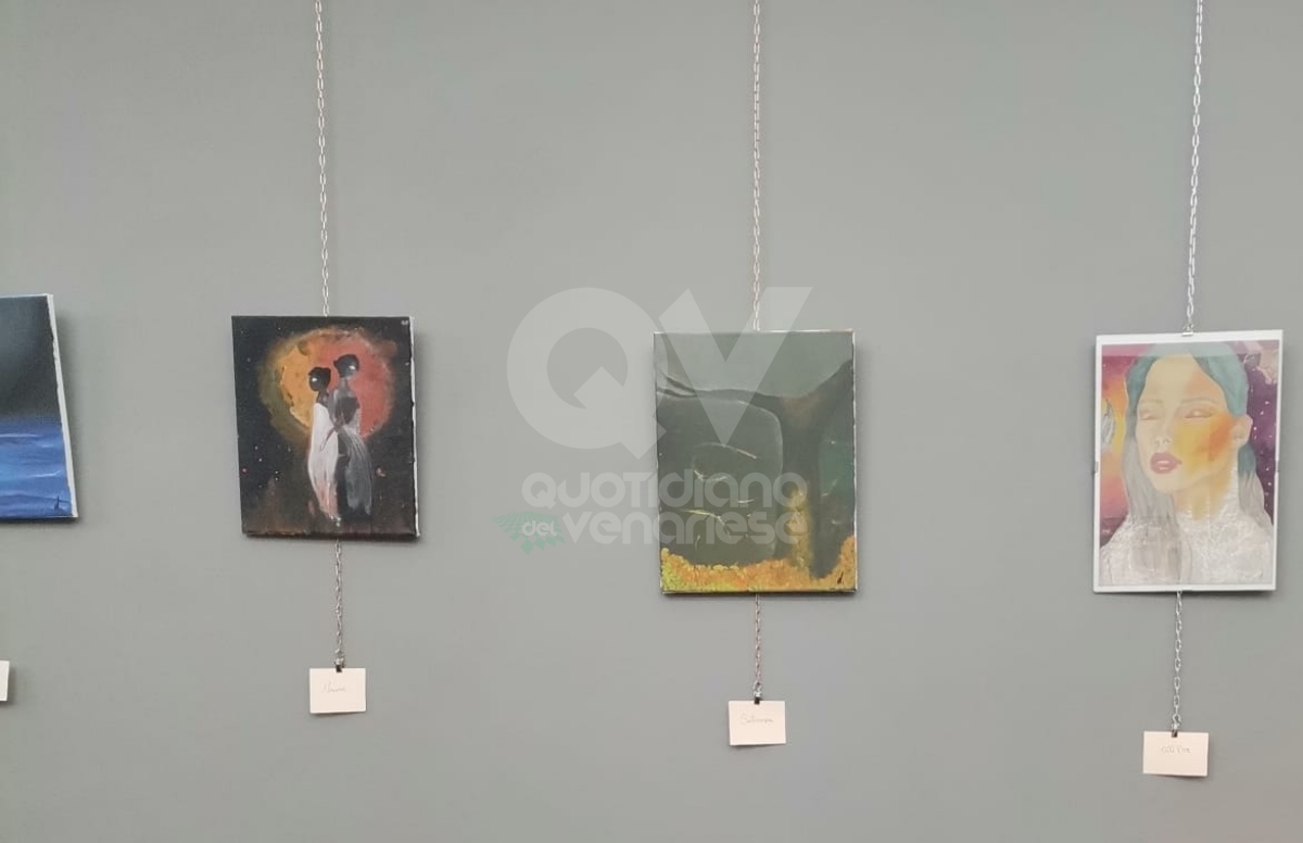 VENARIA - «Grovigli di respiri-Incasinati casi»: la mostra della giovane Chiara De Robertis - FOTO