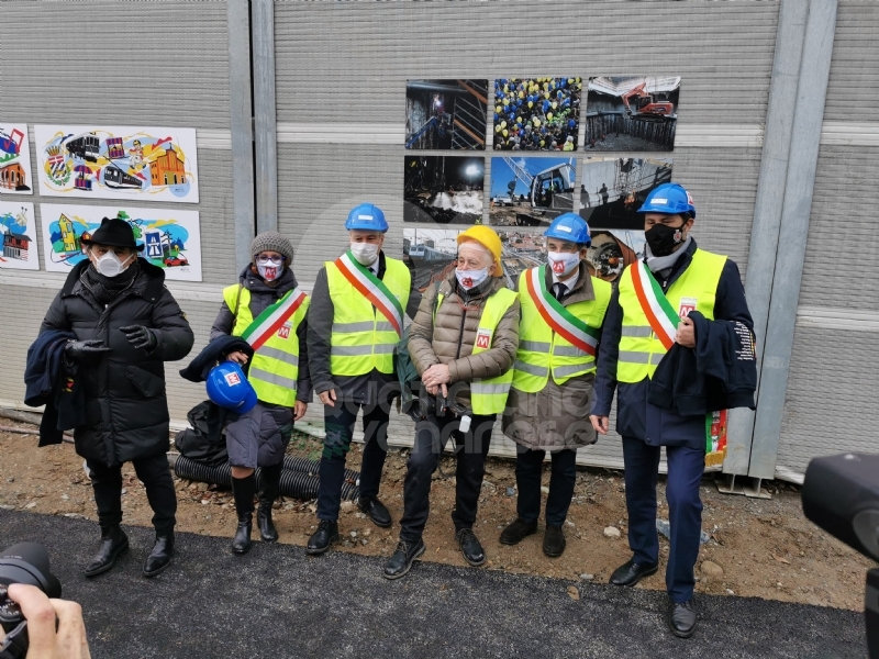COLLEGNO - Partiti gli scavi per la stazione «Collegno Centro» della metropolitana - FOTO