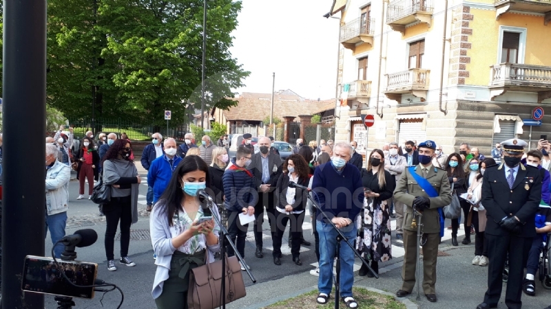 VENARIA - La Città celebra il 25 aprile, Festa di Liberazione - FOTO
