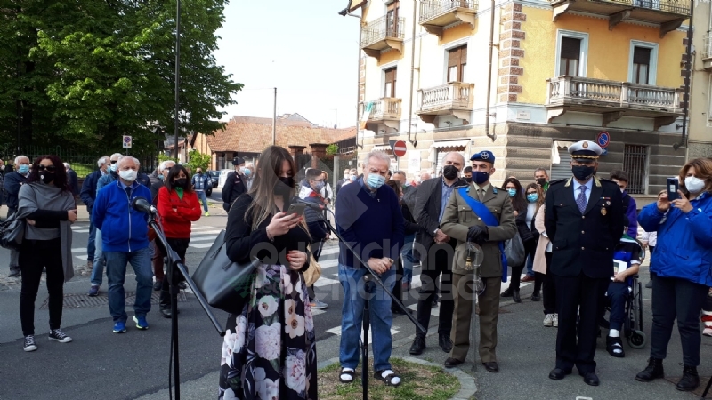 VENARIA - La Città celebra il 25 aprile, Festa di Liberazione - FOTO