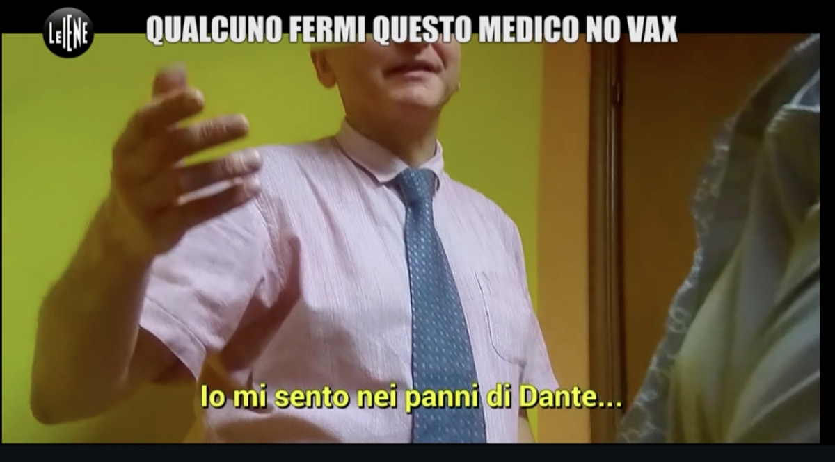 BORGARO - «Le Iene» nello studio del dottor Delicati: «Non mi curo di loro e vado avanti» - FOTO