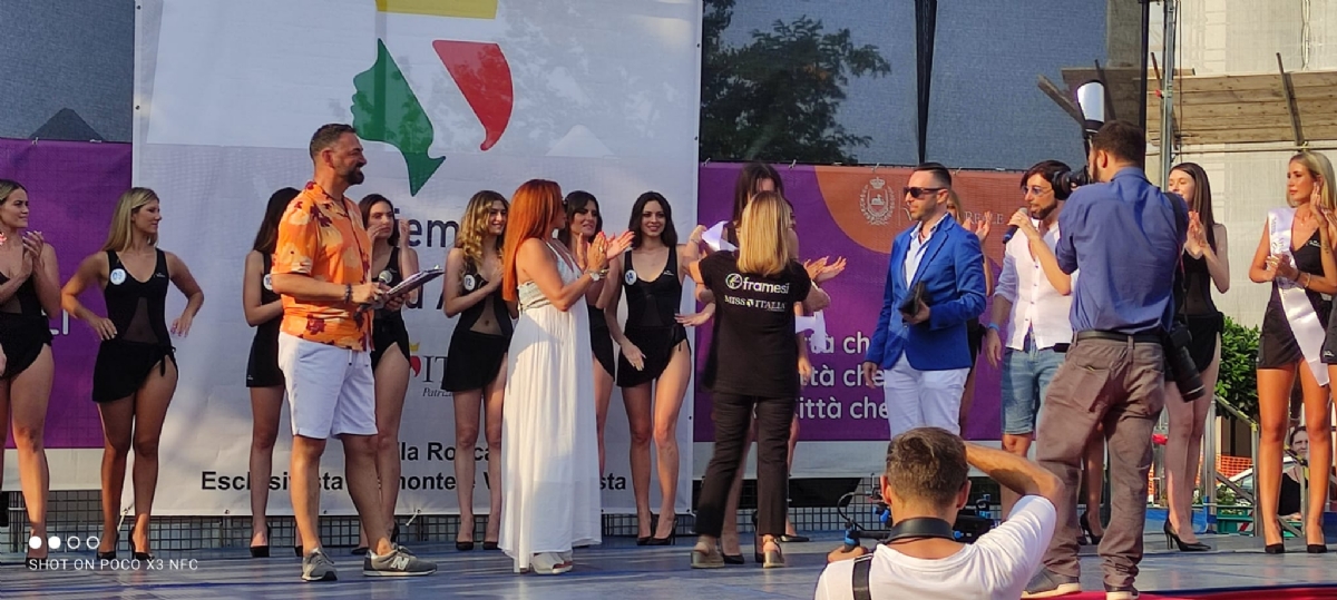 VENARIA - Successo straordinario per «Miss Italia»: Francesca Bergesio è «Miss Miluna Piemonte e Valle d’Aosta» - FOTO