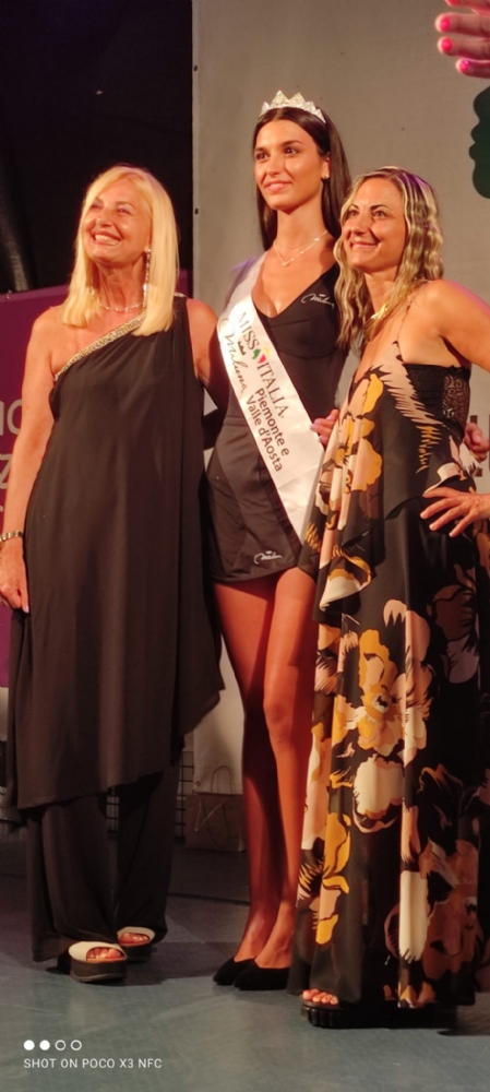 VENARIA - Successo straordinario per «Miss Italia»: Francesca Bergesio è «Miss Miluna Piemonte e Valle d’Aosta» - FOTO