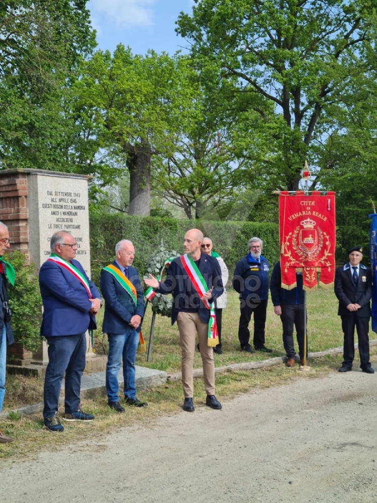 VENARIA - 25 APRILE: Bambini protagonisti alle celebrazioni per la Liberazione - FOTO