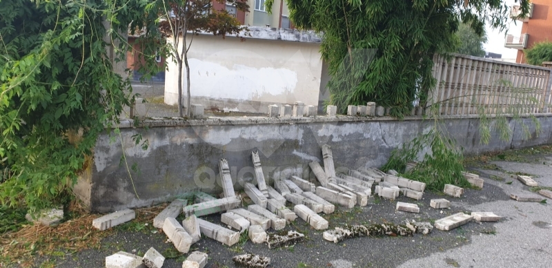 VENARIA-BORGARO-CASELLE-MAPPANO - Maltempo: tetti scoperchiati e alberi abbattuti