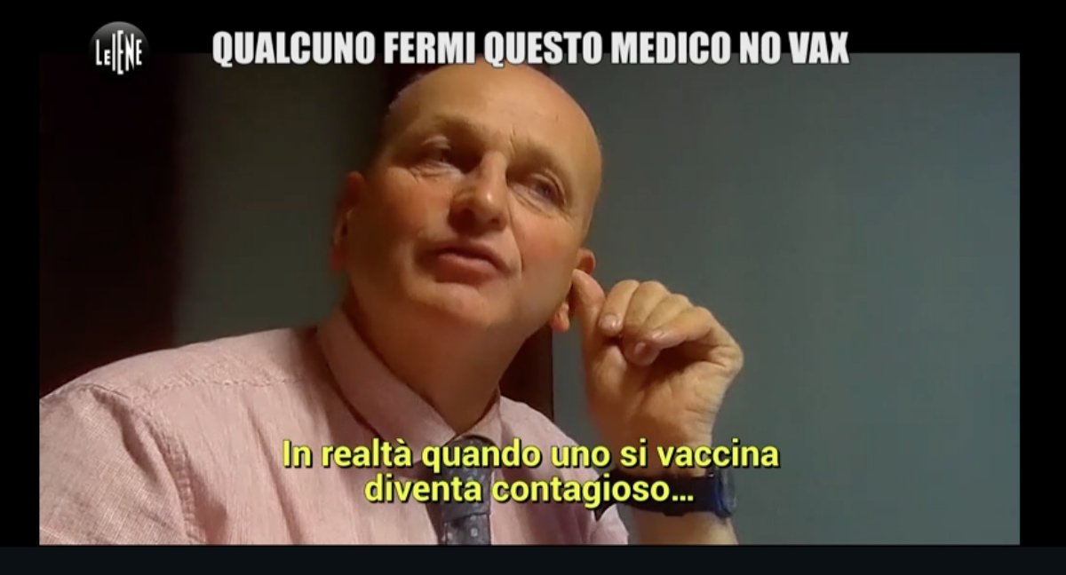 BORGARO - «Le Iene» nello studio del dottor Delicati: «Non mi curo di loro e vado avanti» - FOTO