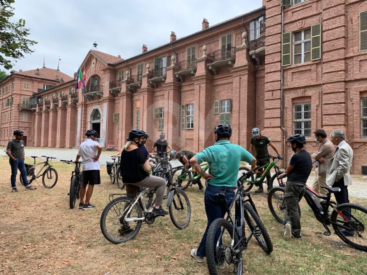 PARCO LA MANDRIA - Sei bici elettriche acquistate per gli spostamenti di guardiaparco e dipendenti