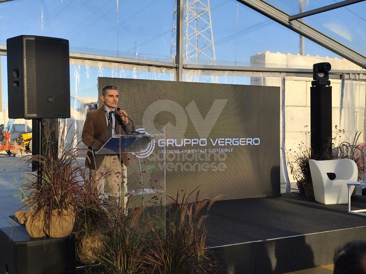 VENARIA - Inaugurato il quartier generale del «Gruppo Vergero», Hub dell'economia circolare - FOTO