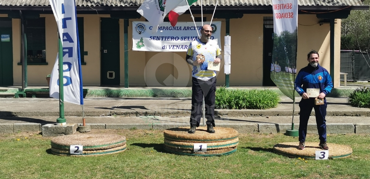 VENARIA - Successo per le gare del Sentiero Selvaggio: in via Cavallo i big della nazionale di Tiro con l'Arco - FOTO