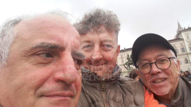 TORINO - In piazza per sostenere la Tav da tutti i Comuni della zona - FOTO