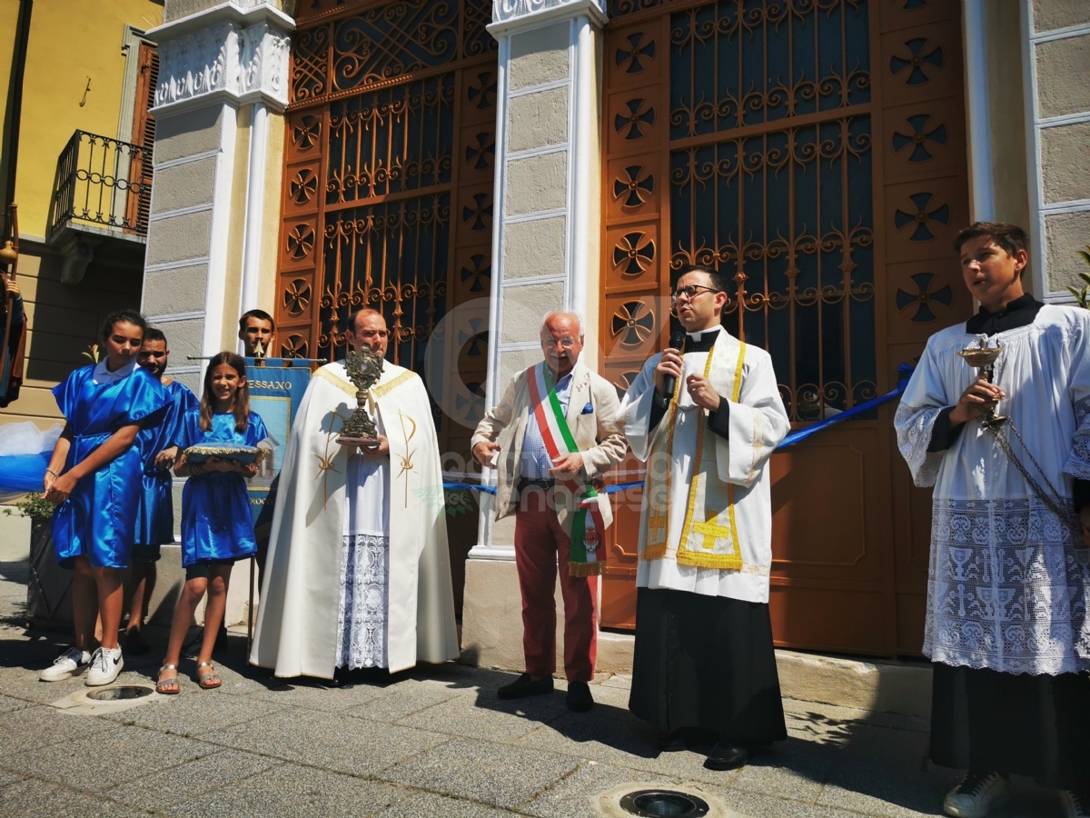 VENARIA ALTESSANO - Dopo il restauro, riapre la cappella di San Rocco - FOTO