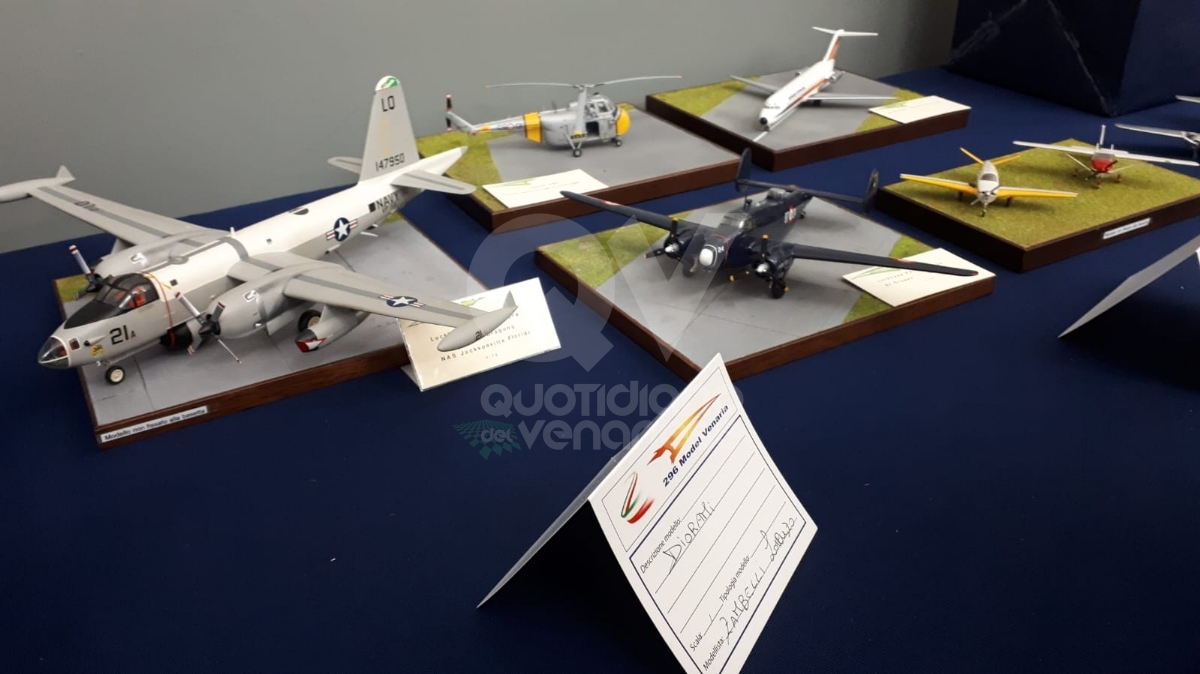 VENARIA - XXIX mostra di modellismo statico: il grande successo dei «296 Model» - FOTO