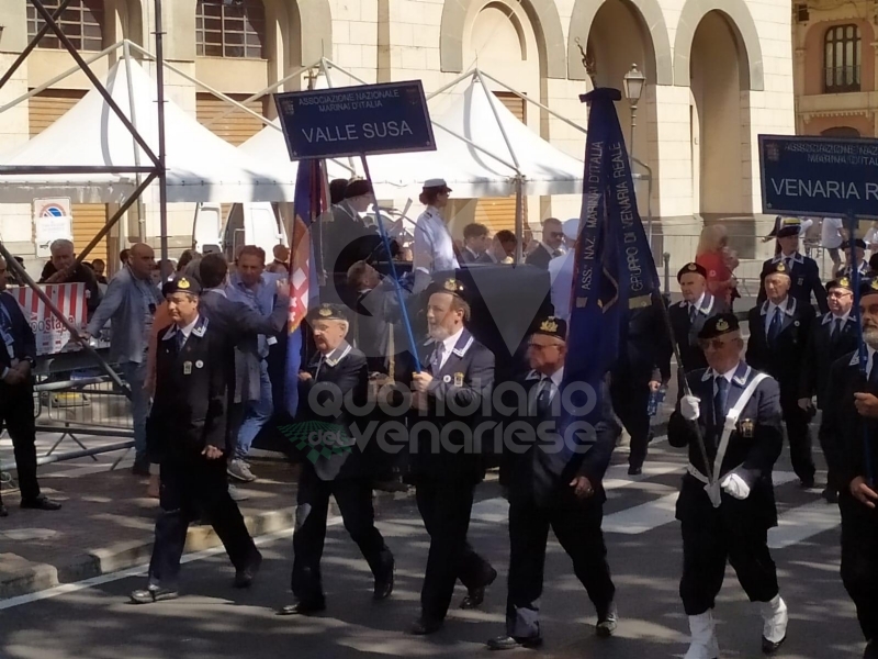 VENARIA - I marinai della sezione Cagnassone a Salerno nel ricordo di Claudio Genta