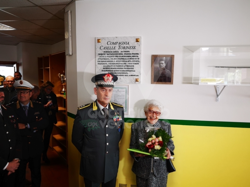 CASELLE - Intitolata al tenente colonnello Carlo Fornaca la compagnia della Guardia di Finanza