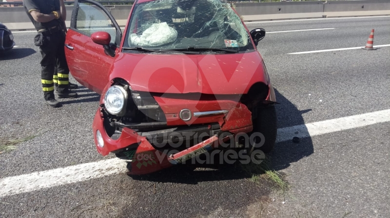 COLLEGNO-RIVOLI - Doppio incidente in tangenziale in pochi minuti: due feriti