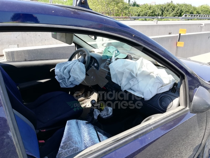 COLLEGNO-RIVOLI - Doppio incidente in tangenziale in pochi minuti: due feriti