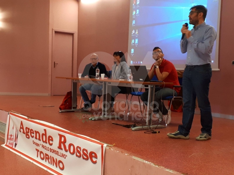 VENARIA - Salvatore Borsellino agli studenti dello Juvarra: «Dovete riprendere in mano i vostri sogni»