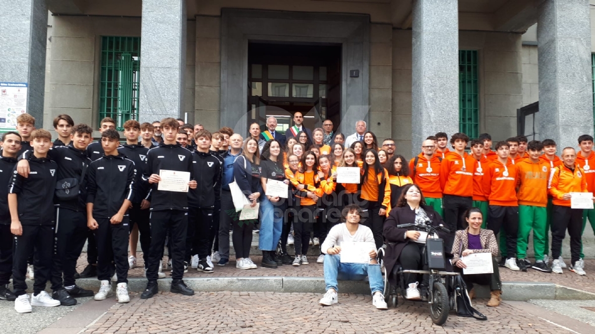 VENARIA - In sala consiliare premiate le «Eccellenze Sportive» - FOTO