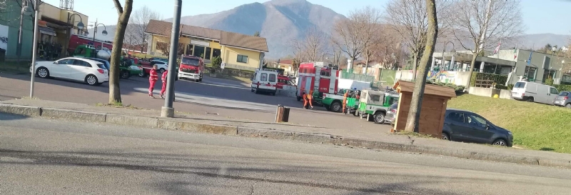 CAFASSE - GIVOLETTO - I boschi continuano a bruciare: Canadair ed elicotteri sul posto