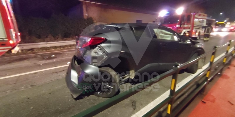 CASELLE - Ennesimo incidente stradale lungo la provinciale: due feriti, uno grave - FOTO