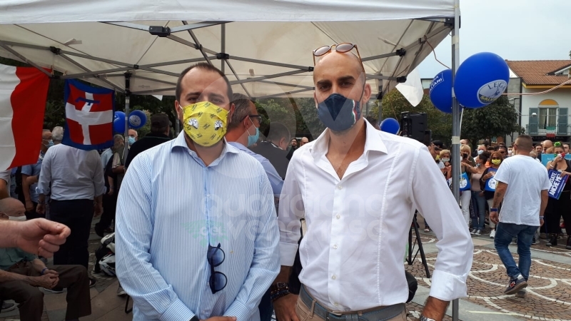 MATTEO SALVINI A VENARIA - «Tumminello è acqua passata: pensiamo al futuro della città» - FOTO
