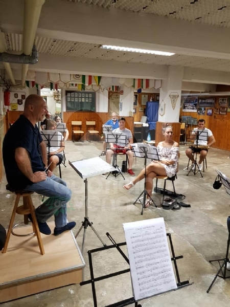 VENARIA - La banda torna a «casa»: le prove con il rispetto delle norme «anti Covid»