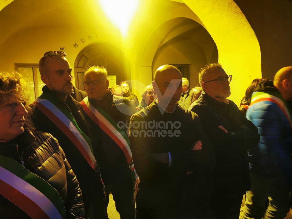 VENARIA-SAN GILLIO-DRUENTO - I sindaci sono con Alberto Rostagno: «Il Governo intervenga sulle responsabilità degli amministratori» - FOTO E VIDEO