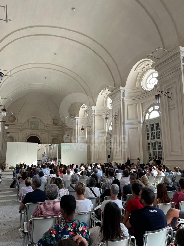 VENARIA - Tutto esaurito in Reggia per Alessandro Barbero e la conferenza su «Napoleone non giocava a Risiko» - FOTO