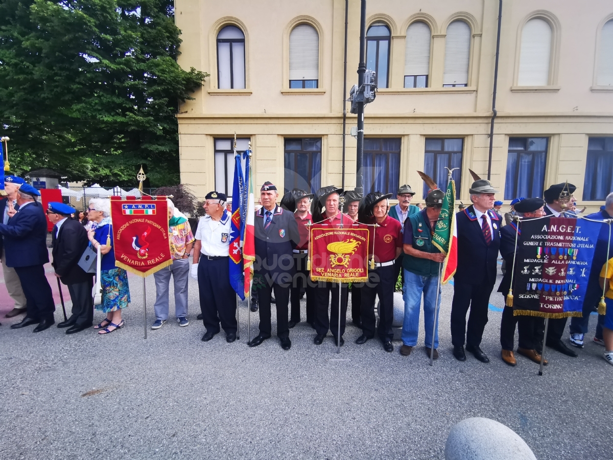 VENARIA - Cittadinanza onoraria all'Aves Toro: conferimento durante la Festa dell’Arma d’Artiglieria - FOTO