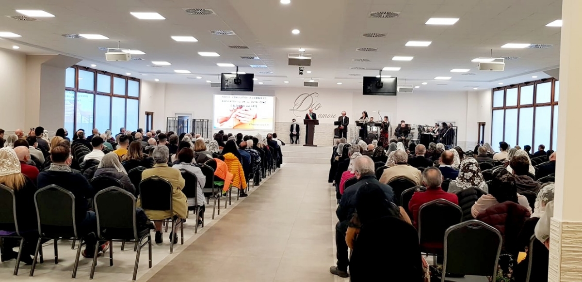 VENARIA - Inaugurata la nuova chiesa cristiana evangelica di via Paganini - FOTO