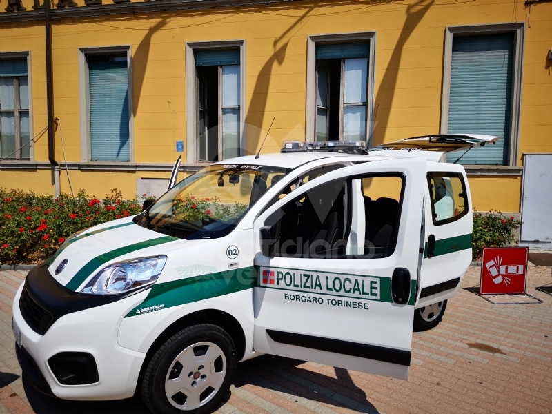 BORGARO - Un Fiat Qubo e le body-cam: ecco le novità per la Polizia Locale